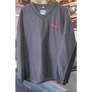 Snap-On V-neck Pullover Windbreaker XL #348g